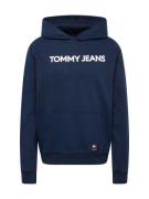 Tommy Jeans Sweatshirt 'CLASSIC'  mørkeblå / rød / sort / hvid