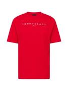 Tommy Jeans Bluser & t-shirts  rød / sort / hvid