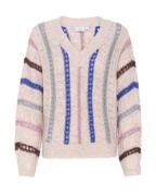 SAINT TROPEZ Pullover ' Felisa '  blandingsfarvet / lyserød