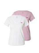 LEVI'S ® Shirts  lyserød / rød / hvid