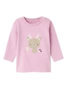 NAME IT Bluser & t-shirts 'KYRAH'  mørkebeige / mørkebrun / lyserød / ...