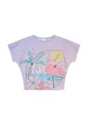 s.Oliver Bluser & t-shirts  azur / lilla / pink / sort