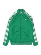 ADIDAS ORIGINALS Overgangsjakke  grøn / hvid