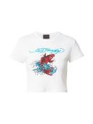 Ed Hardy Shirts ' 'KOI'  azur / rød / sort / hvid