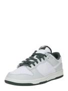 Nike Sportswear Sneaker low 'Dunk Retro'  lysegrå / mørkegrøn / hvid
