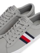 TOMMY HILFIGER Sneaker low 'Essential Iconic'  navy / sølvgrå / rød / ...