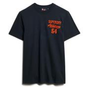 Superdry Bluser & t-shirts  navy / blodrød