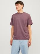 JACK & JONES Bluser & t-shirts 'JJEPAULOS'  neonorange / rødmeleret