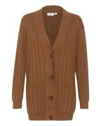 SAINT TROPEZ Cardigan 'Fumiko'  brun