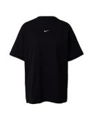 Nike Sportswear Oversized bluse 'Essentials'  sort / hvid