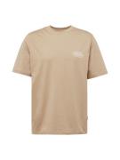JACK & JONES Bluser & t-shirts 'SEQUOIA'  taupe / orange / sort / hvid