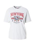 Tommy Jeans Shirts 'VINTAGE PREP 2'  navy / lysegrå / rød / hvid