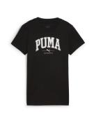 PUMA Shirts 'Squad'  sort / hvid