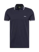 BOSS Bluser & t-shirts 'Paul'  mørkeblå / hvid