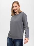 Antioch Sweatshirt  stone / hvid