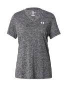 UNDER ARMOUR Shirts 'Twist'  grå-meleret / hvid