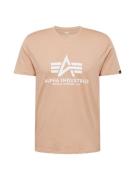 ALPHA INDUSTRIES Bluser & t-shirts  pastelorange / hvid