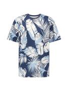 JACK & JONES Bluser & t-shirts 'JJFLOOR'  navy / lyseblå / pastelgrøn ...