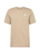 Nike Sportswear Bluser & t-shirts 'CLUB'  khaki / hvid