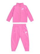 Nike Sportswear Joggingdragt  lys pink / hvid