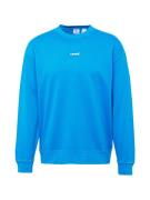 LEVI'S ® Sweatshirt 'Relaxed Baby Tab Crew'  neonblå / hvid