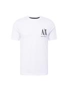 ARMANI EXCHANGE Bluser & t-shirts  sort / hvid