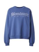 HOLLISTER Sweatshirt 'EMEA'  safir / hvid