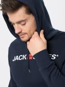 JACK & JONES Sweatshirt  marin / rød / hvid