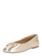 STEVE MADDEN Ballerinasko 'Blossoms'  guld