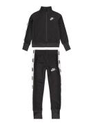 Nike Sportswear Joggingdragt  sort / hvid