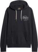 Superdry Sweatshirt 'Heritage'  grå / sort