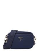 GUESS Skuldertaske 'GEMMA'  navy / guld