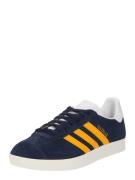 ADIDAS ORIGINALS Sneaker low 'GAZELLE'  mørkeblå / guld / orange / hvi...