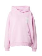 OH APRIL Sweatshirt 'Boyfriend Hoodie Blush Breezy'  lyserød