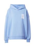 OH APRIL Sweatshirt 'Breezy'  lyseblå / hvid