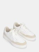 Pull&Bear Sneaker low  beige / hvid