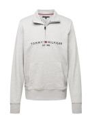 TOMMY HILFIGER Sweatshirt  natblå / grå-meleret / rød / hvid