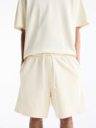 Pull&Bear Bukser  sort / hvid / offwhite