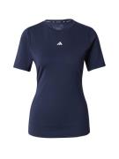 ADIDAS PERFORMANCE Funktionsbluse  marin / hvid