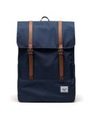 Herschel Rygsæk 'Survey'  navy / karamel / hvid