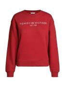 TOMMY HILFIGER Sweatshirt  navy / blodrød / hvid