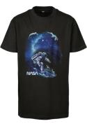 Mister Tee Shirts 'NASA'  blå / sort / hvid