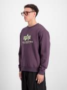 ALPHA INDUSTRIES Sweatshirt  lysegul / aubergine / rød