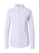 Polo Ralph Lauren Bluse  lavendel / hvid