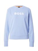 BOSS Sweatshirt 'Ela'  lyseblå / hvid