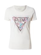 GUESS Shirts 'CHERRY FLOWER'  lysebeige / himmelblå / brun / lyserød