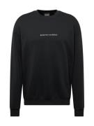 SCOTCH & SODA Sweatshirt  gran / hvid