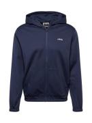 JACK & JONES Sweatjakke  navy / hvid