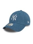 NEW ERA Hætte '9FORTY NEYYAN'  blue denim / hvid