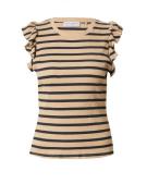 Lindex Overdel 'Bea'  beige / sort